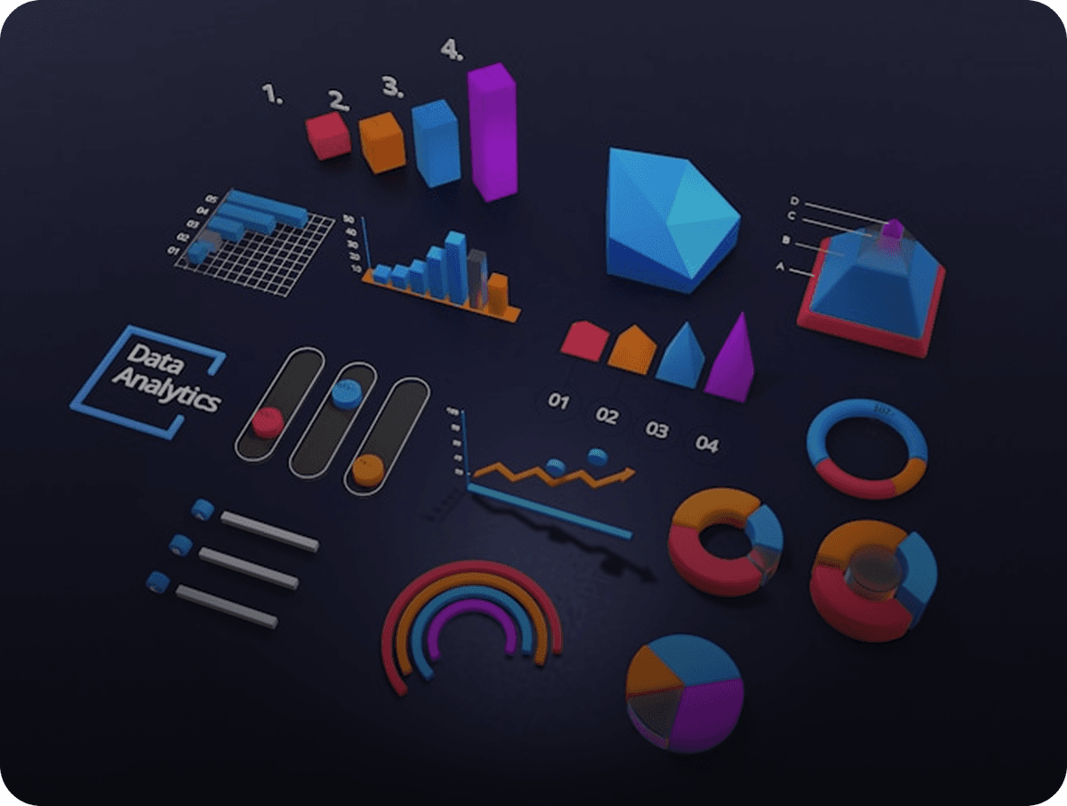 Data analyst at work